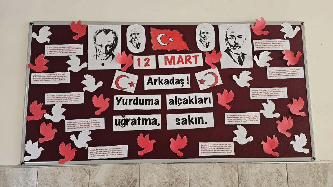 Okulumuzda 12 Mart İstiklal Marşı’nın Kabulü Kutlandı